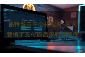 比特派去中心化理财  大大栽植了支付的后果和便利性