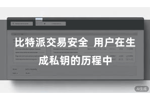 比特派交易安全  用户在生成私钥的历程中